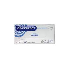 دستکش لاتکس OP Perfect بسته 100 عددی